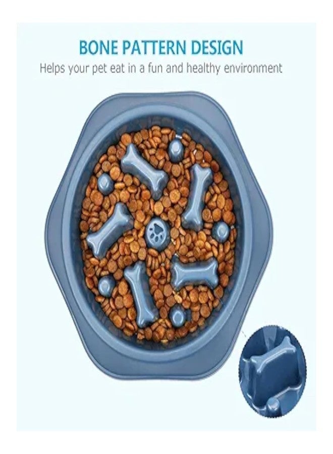 KittuPet وعاء سيليكون على شكل بومة من KittuPet، حصيرة لعق للكلاب، موزع طعام ومكافآت بطيء التغذية للحيوانات الأليفة (عبوة من قطعة واحدة) - Image 3